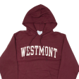 CHAMPION Westmont Mens Maroon Hoodie USA S Fashion