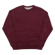 CHAMPION Mens Sweatshirt Maroon S Discount