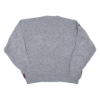 Mens Patterned Jumper Grey Crazy Pattern Chunky Knit S Online Hot Sale