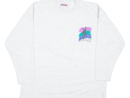 DETTO FATTO Ski Womens Sweatshirt Grey L Supply