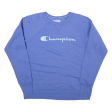 CHAMPION Womens Sweatshirt Blue L Fashion