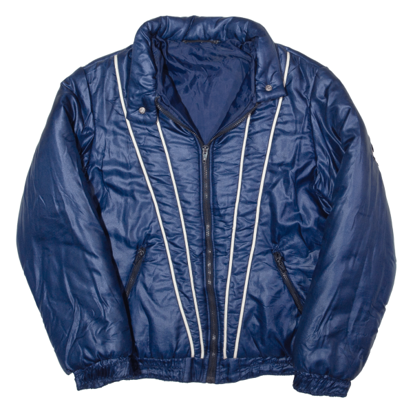 Football Mens Jacket Blue 90s L Online now