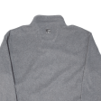 NAUTICA Competition Mens Fleece Jacket Grey L For Sale