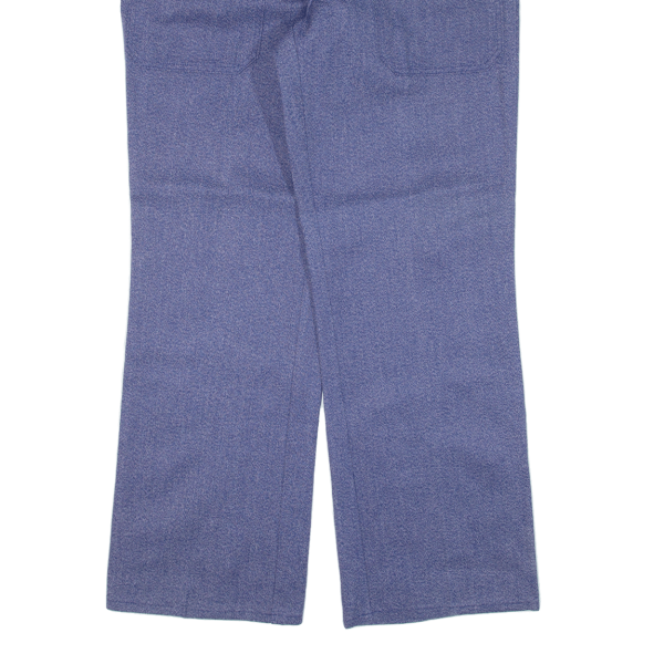 Workwear Mens Trousers Blue Loose Straight W35 L33 Supply