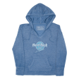 HARD ROCK CAFE Hollywood Lightweight Womens Blue Hoodie S Hot on Sale