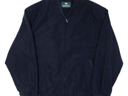 KINGFIELD Mens Bomber Jacket Blue XL Online