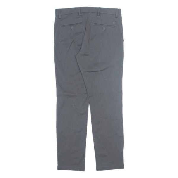 DOCKERS Flex Comfort Khaki Mens Trousers Grey Slim Straight W31 L30 For Discount