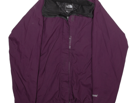 THE NORTH FACE Womens Rain Jacket Purple M Cheap