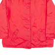 SEARS Womens Coach Jacket Red Nylon 90s L Discount