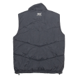 HELLY HANSEN Mens Puffer Waistcoat Black Nylon XS For Discount