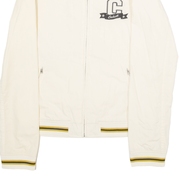 CARHARTT Mesh Lined Womens Varsity Jacket Yellow S Online now