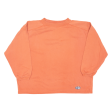 PLUS MINUS COLLECTION Mens Sweatshirt Orange S Discount