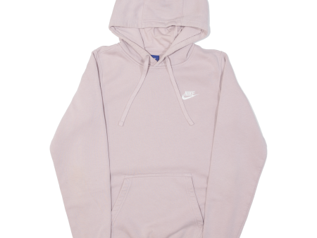 NIKE Mens Pink Hoodie XS Fashion