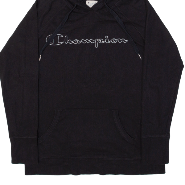 CHAMPION Petite Womens Black Hoodie S on Sale