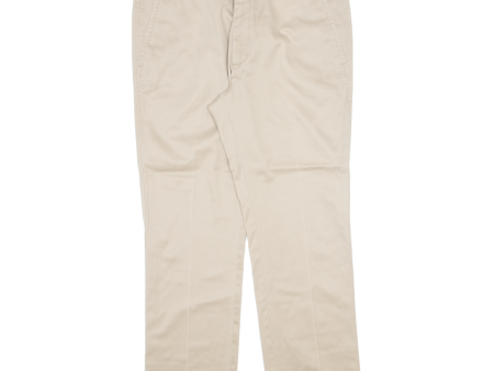 DOCKERS D1 Khaki Mens Trousers Beige Classic Straight W36 L30 Online Sale