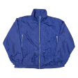 ATHLETIC Mens Shell Jacket Blue 90s M Online now