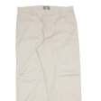 DOCKERS D3 Khaki Mens Trousers Beige Classic Straight W34 L29 Hot on Sale