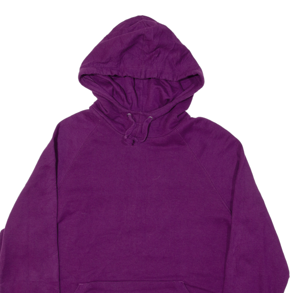 CHAMPION Womens Purple Hoodie 2XL For Sale