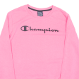 CHAMPION Girls Sweatshirt Pink 13-14Y Sale