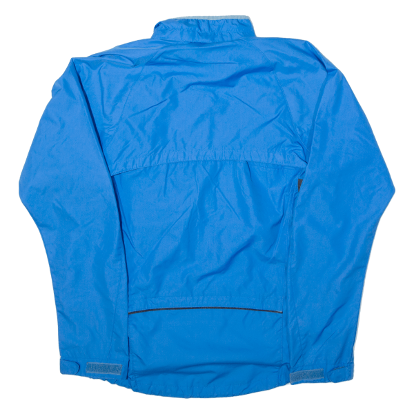 NIKE Detachable Sleeves Mens Windbreaker Jacket Blue M Hot on Sale