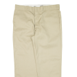 DICKIES 874 Workwear Mens Trousers Beige Regular Straight W38 L29 on Sale