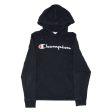 CHAMPION Lightweight Mens Black Hoodie S Cheap