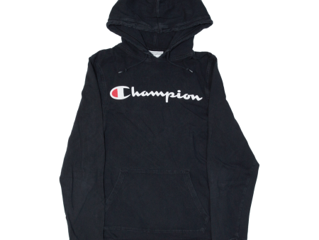 CHAMPION Lightweight Mens Black Hoodie S Cheap