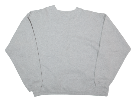 CHAMPION Mens Sweatshirt Grey XL Online