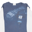 CHASE AUTHENTICS Nascar 48 Womens T-Shirt Blue Long Sleeve USA S Cheap