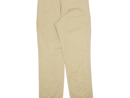 DOCKERS Khaki Mens Trousers Beige Regular Straight W36 L34 Cheap