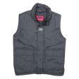 HELLY HANSEN Mens Puffer Waistcoat Black Nylon XS For Discount