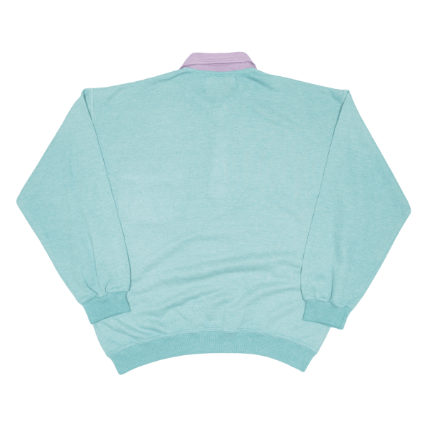 BUECKLE Womens Sweatshirt Green Collared M on Sale