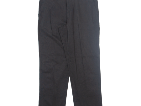 DOCKERS Khaki Mens Trousers Black Classic Straight W34 L30 Supply