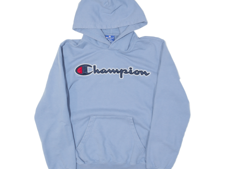 CHAMPION Mens Blue Hoodie S Cheap