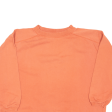 PLUS MINUS COLLECTION Mens Sweatshirt Orange S Discount