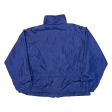 ATHLETIC Mens Shell Jacket Blue 90s M Online now