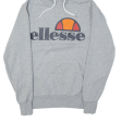 ELLESSE Mens Grey Hoodie S Cheap