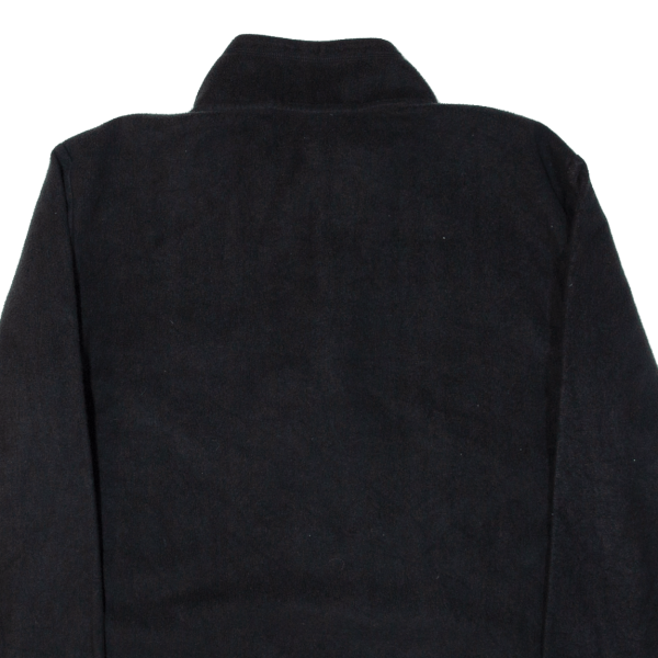 CALVIN KLEIN Sleepwear Mens Fleece Black 1 4 Zip L Fashion