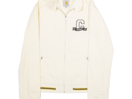 CARHARTT Mesh Lined Womens Varsity Jacket Yellow S Online now