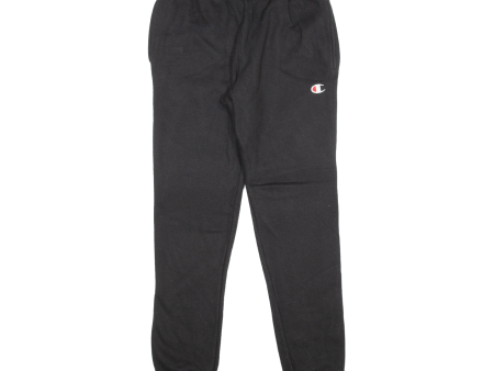 CHAMPION REVERSE WEAVE Mens Joggers Black Tapered S W24 L30 Online now