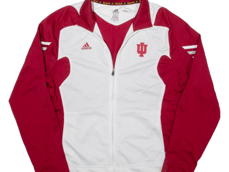 ADIDAS Indiana Hoosiers Womens Track Jacket Red USA L on Sale