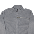 NAUTICA Competition Mens Fleece Jacket Grey L For Sale