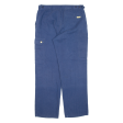 Cargo Workwear Mens Trousers Blue Regular Straight W31 L28 Discount