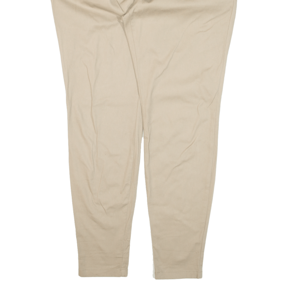 DICKIES Workwear Womens Trousers Beige Slim Skinny W36 L30 For Cheap