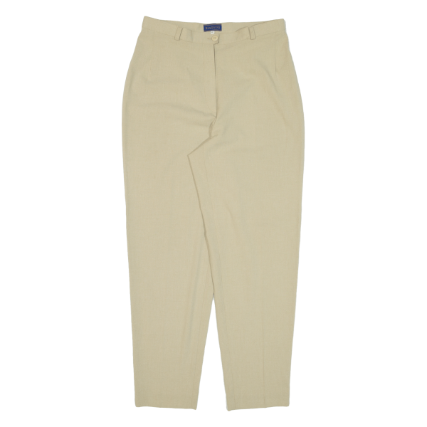 BIAGGINI Womens Trousers Beige Regular Tapered W28 L27 Hot on Sale