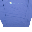 CHAMPION Womens Sweatshirt Blue L Fashion