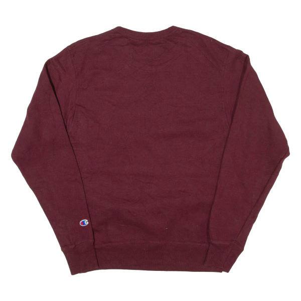 CHAMPION Mens Sweatshirt Maroon S Discount