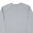 CALVIN KLEIN One Cropped Womens Jumper Grey XL Discount