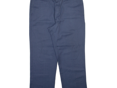 DICKIES 874 Workwear Mens Trousers Blue Relaxed Straight W38 L28 Online Sale