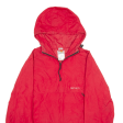 CARHARTT Mens Pullover Jacket Red Nylon Hooded S For Cheap